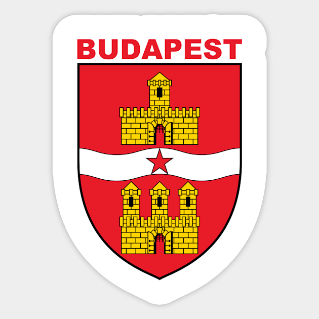 BUDAPEST Sticker by impacteesstreetwear
